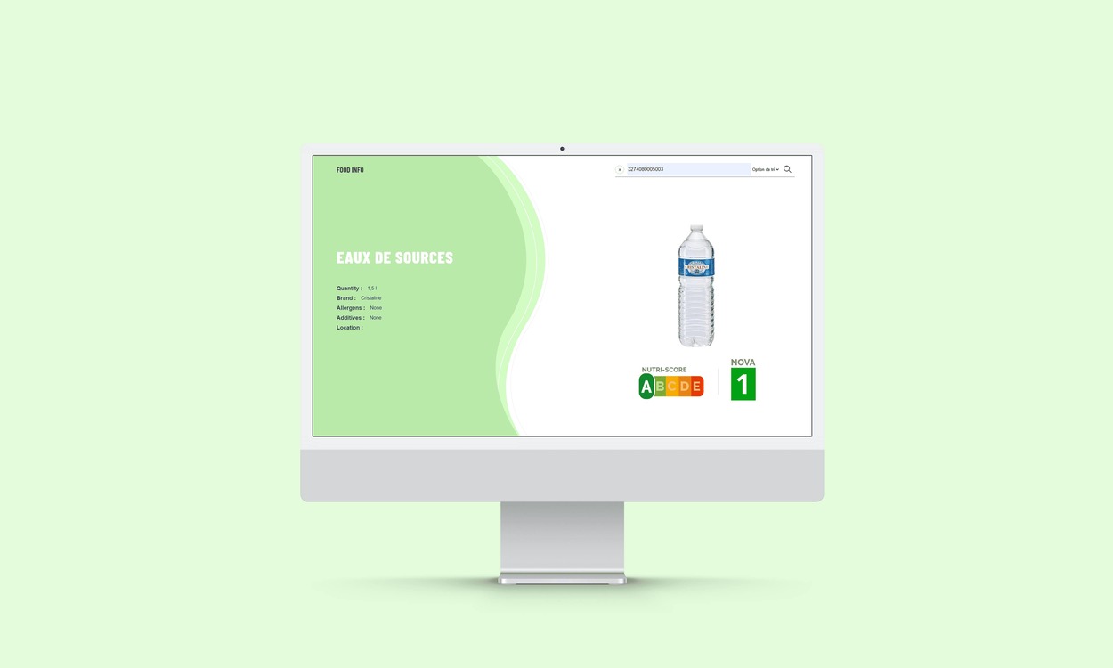 Food Info Project
