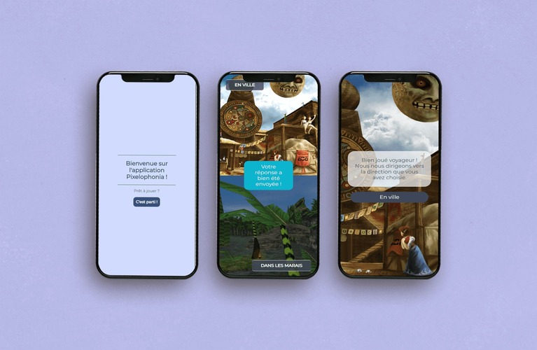 Pixelophonia web app