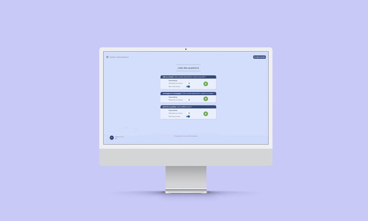 Pixelophonia web app